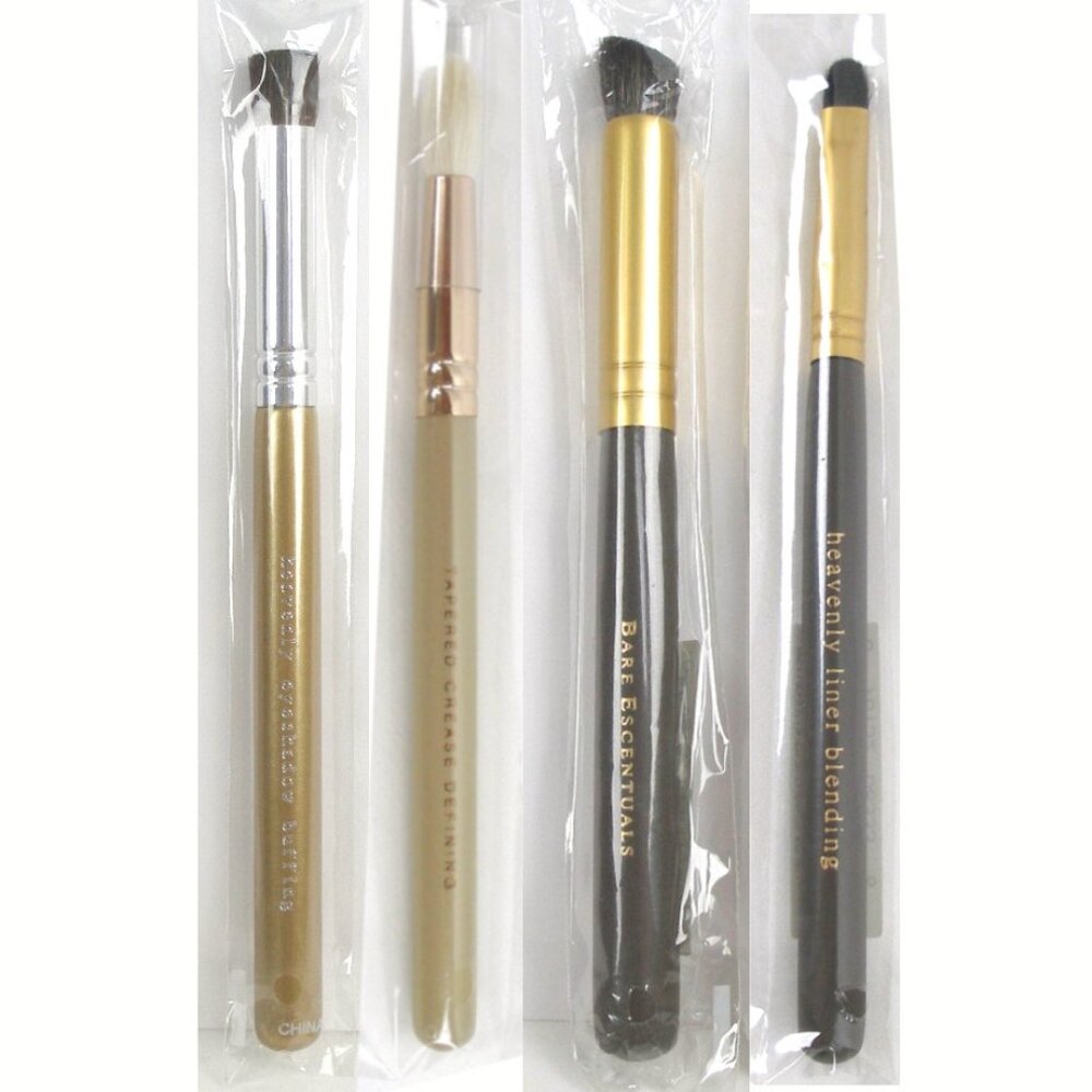 4 Cosmetic Brushes Bare Escentuals & Bare Minerals Sealed